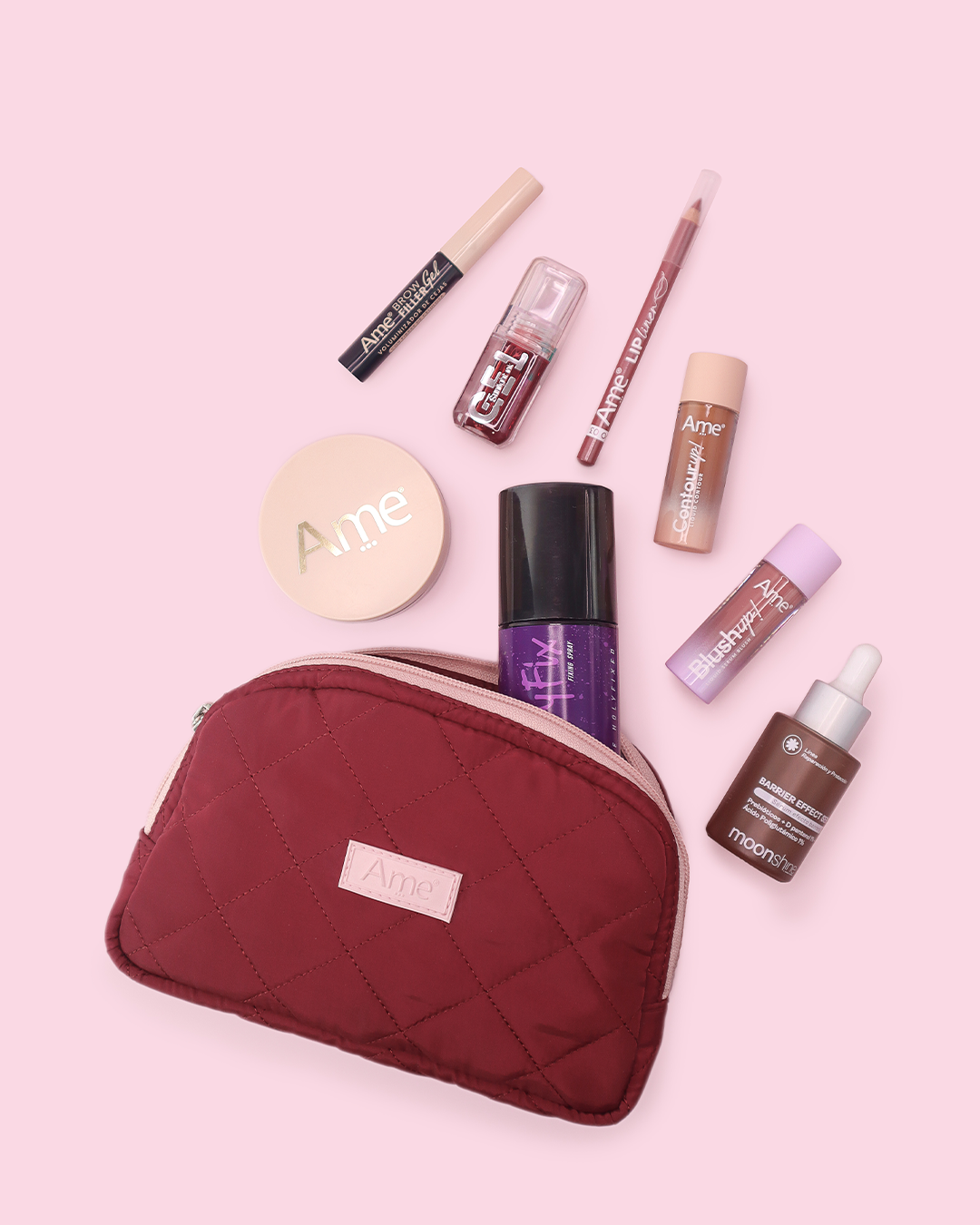 KIT BEAUTY ESSENTIAL BAG - COSMETIQUERA AME